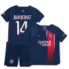 Paris Saint-Germain 2023-24 Juan Bernat 14 Hjemme - Barn Draktsett